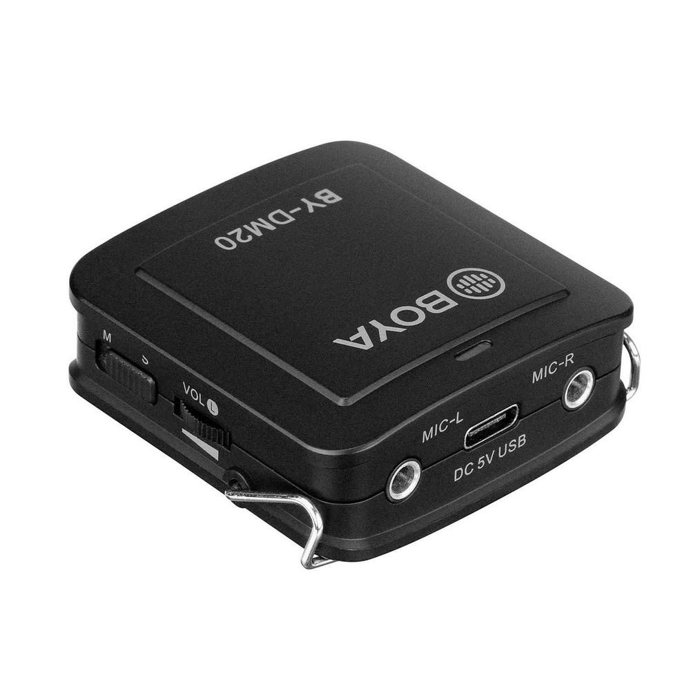 BOYA BY DM20 Professional Audio Mixer & Microphone Kit for Smartphones - Perfect for Vlogging, Live Streaming & Podcasting