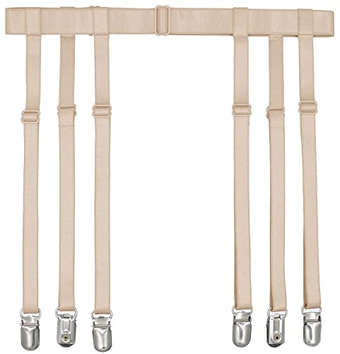 Nude, 6 Straps Duck Clips