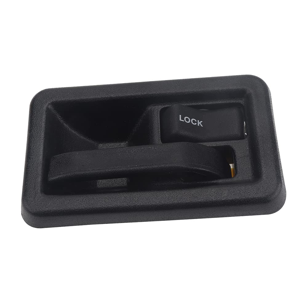SEADEAR Right Passenger Side Interior Door Handle Replacement for Jeep Wrangler 1991-2004 - Compatible with Part #55176476AB - Perfect for Car Door Repair & Restoration Projects