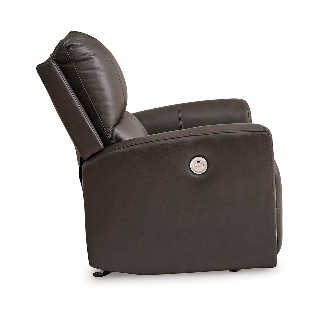 Boxmere Power Recliner Chair - Electric Lift Recliner for Living Room with Remote Control, Massage & Heat - Comfortable Leather Reclining Sofa for Elderly & Adults (Use in Home Theater, Bedroom, or Office)