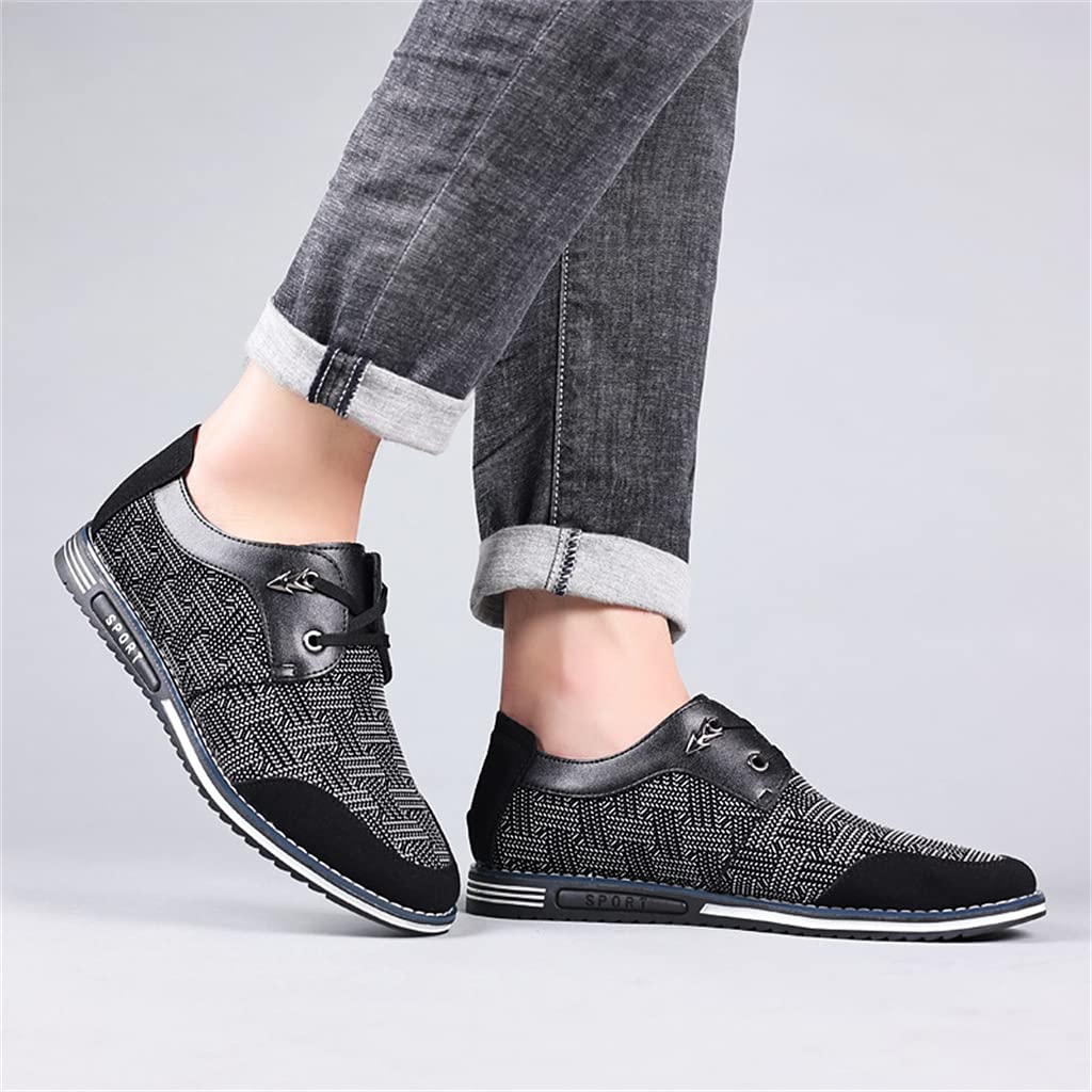 Premium Men's Casual Sneakers & Loafers - Comfortable Walking Shoes for Business, Office & Outdoor | Luxury Leather Dress Shoes for Men | Perfect for Work, Driving & Daily Wear