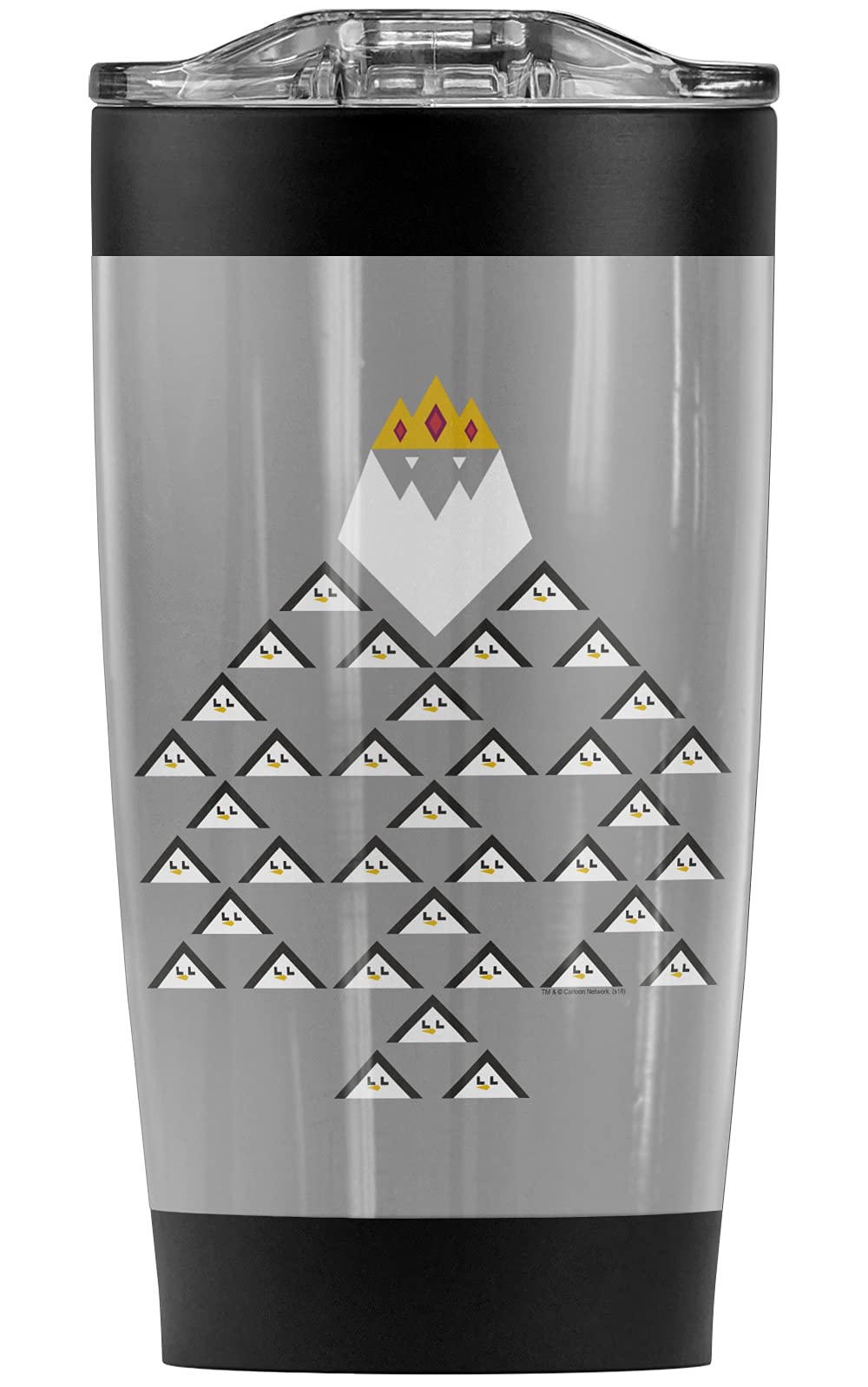 Adventure Time Ice King Stainless Steel Tumbler 20oz - Vacuum Insulated Travel Mug with Leakproof Lid - Keeps Hot & Cold for Hours - Perfect for Coffee, Tea, Iced Drinks - Great for Commuting, Camping, Office & Outdoor Activities