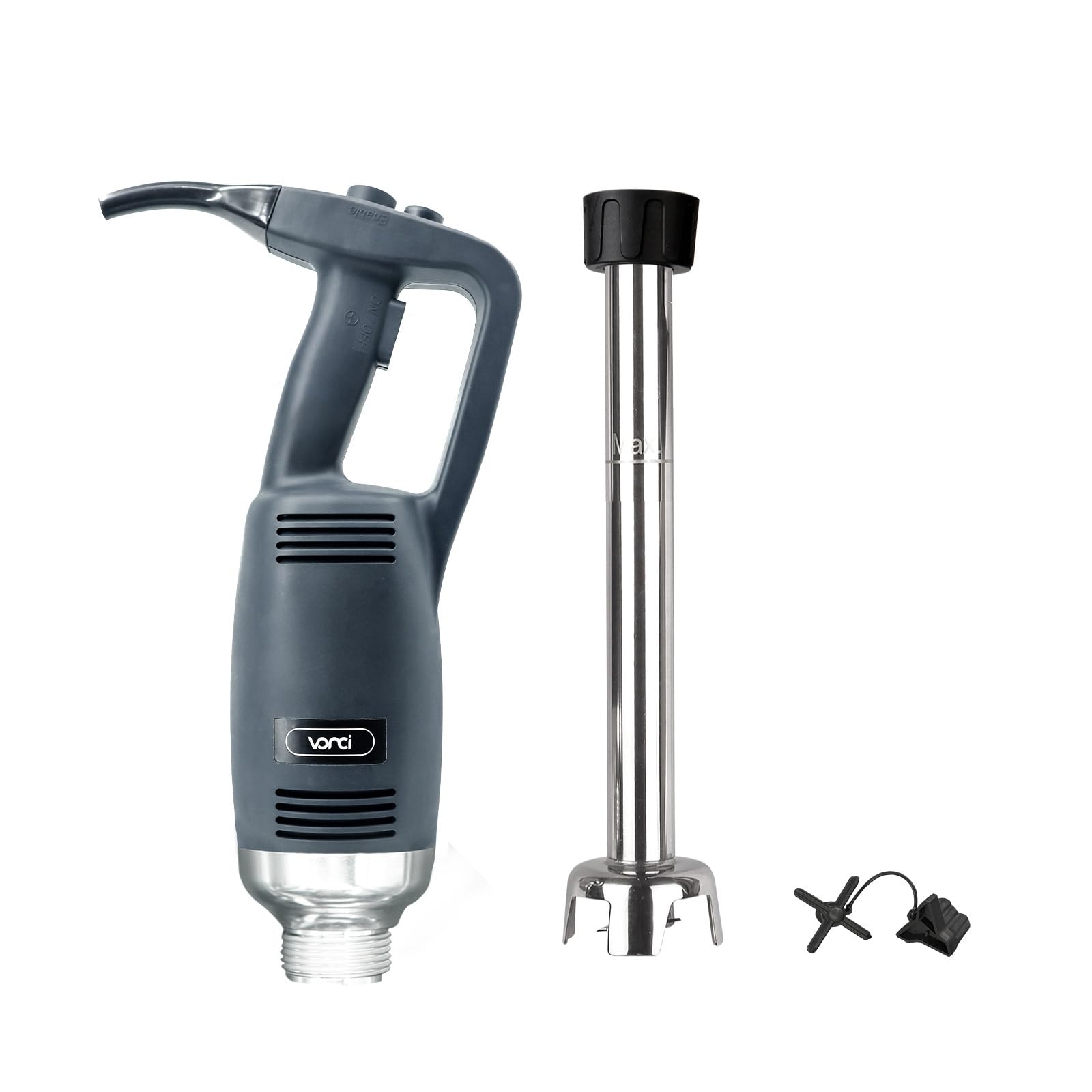 VONCI 750W Commercial Immersion Blender - Professional Handheld Stick Mixer with 18