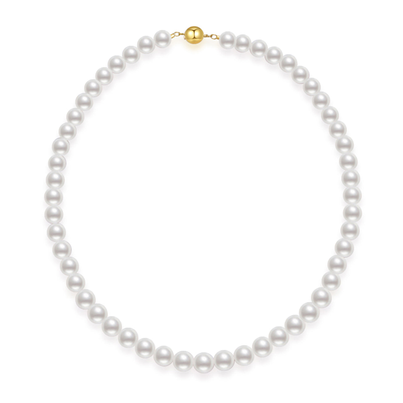 18K Gold 9-11mm Australian White South Sea Pearl Necklace - Elegant Jewelry Gift for Women, Perfect for Weddings, Anniversaries & Special Occasions