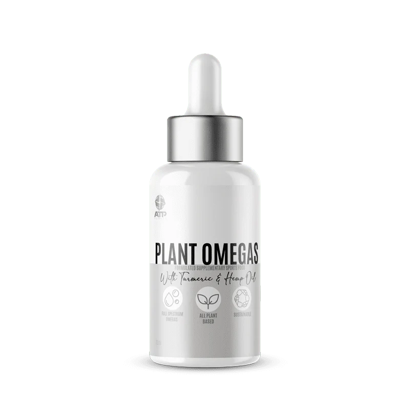 ATP Science Plant Omegas - Vegan Omega 3-6-9 Supplement with Flaxseed & Algae Oil - Supports Heart, Brain & Joint Health - Perfect for Vegetarians & Active Lifestyles
