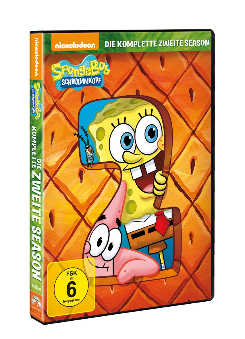 SpongeBob SquarePants Season 2 DVD - Complete Episodes Collection | Nickelodeon Cartoon Series for Kids & Adults | Perfect for Family Movie Nights & Birthday Gifts