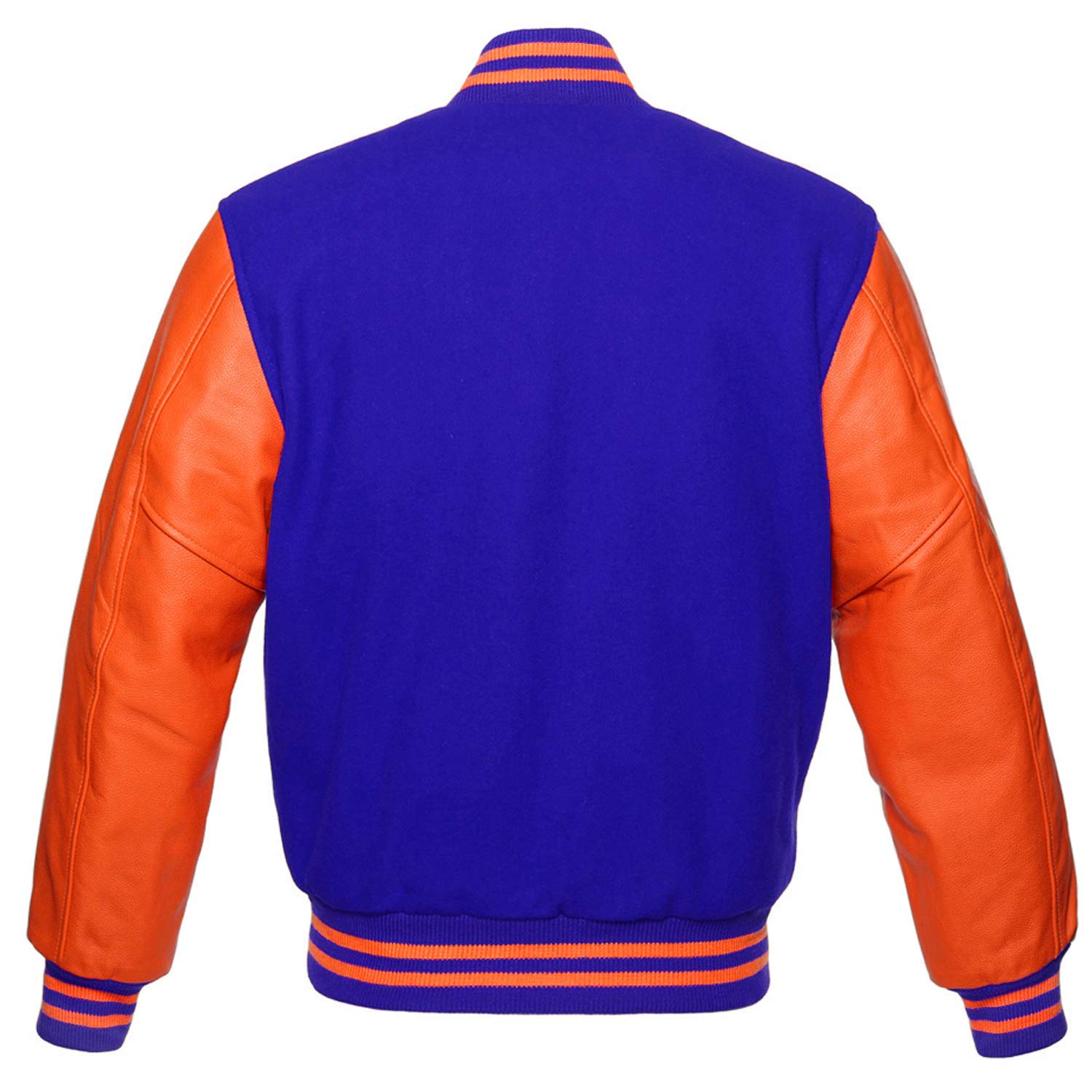 Men's Black Letterman Varsity Jacket - College Bomber for School & Sports