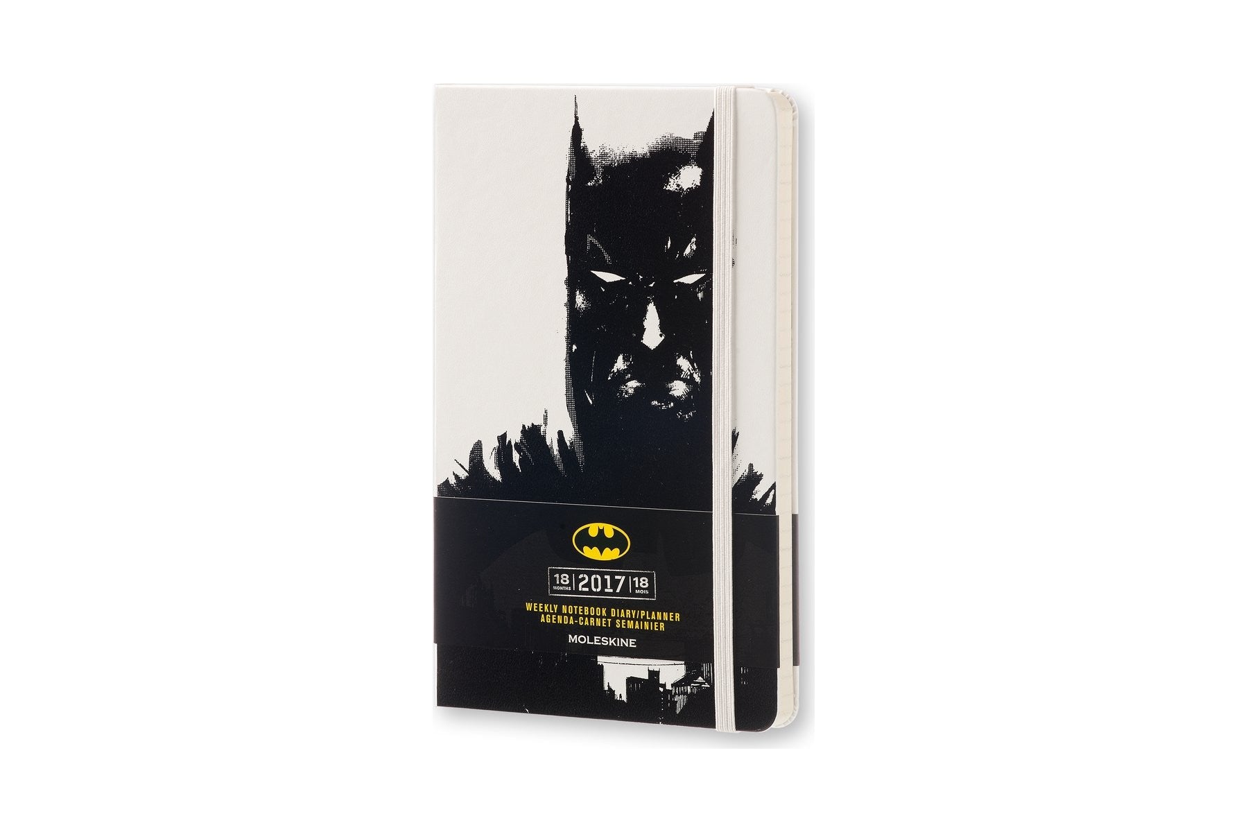 Moleskine Batman 18-Month Weekly Planner & Notebook - Limited Edition Superhero Collection - Perfect for Work, School, and Gift Giving