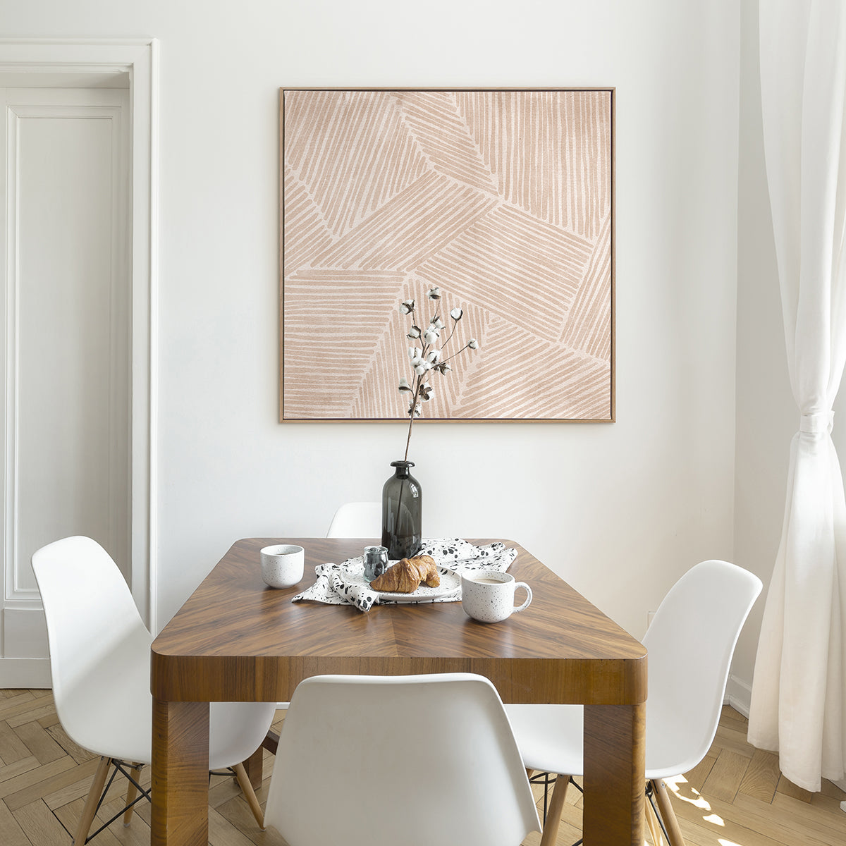 Infinite IV Art Print - Modern Abstract Wall Decor for Living Room, Bedroom & Office | High-Quality Canvas Painting for Home & Office Decor
