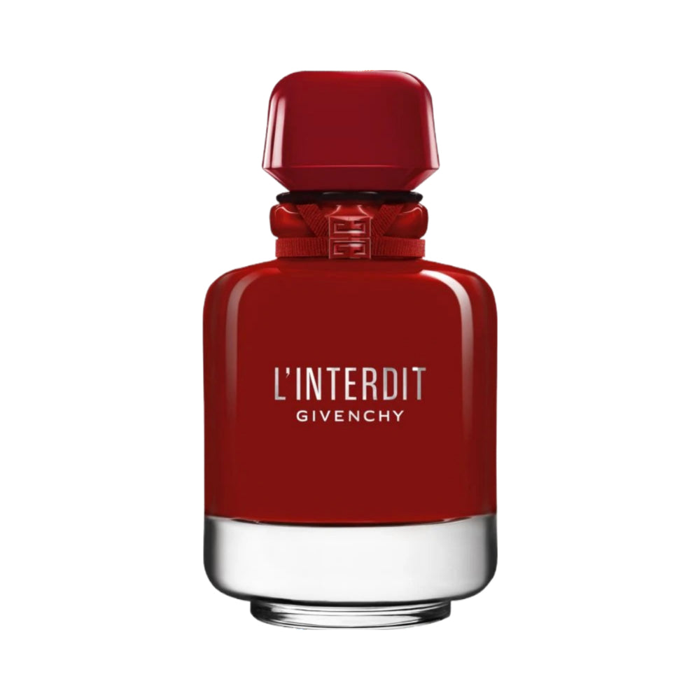 L'Interdit Rouge Eau de Parfum 80ml - Luxury Women's Perfume by Givenchy, Floral Fruity Scent for Date Night & Special Occasions
