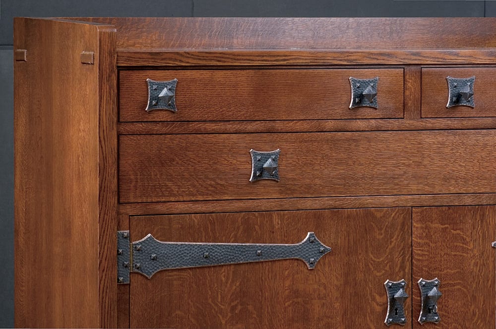 Gus Sideboard - Modern Wood Buffet Cabinet with Storage for Dining Room & Living Room | Perfect for Home Decor & Organization