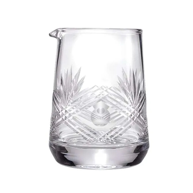 Barfly Wide Base Mixing Glass - 25 oz (740 ml) Cocktail Mixing Glass for Bartenders & Home Bars - Perfect for Stirring, Mixing & Serving Cocktails