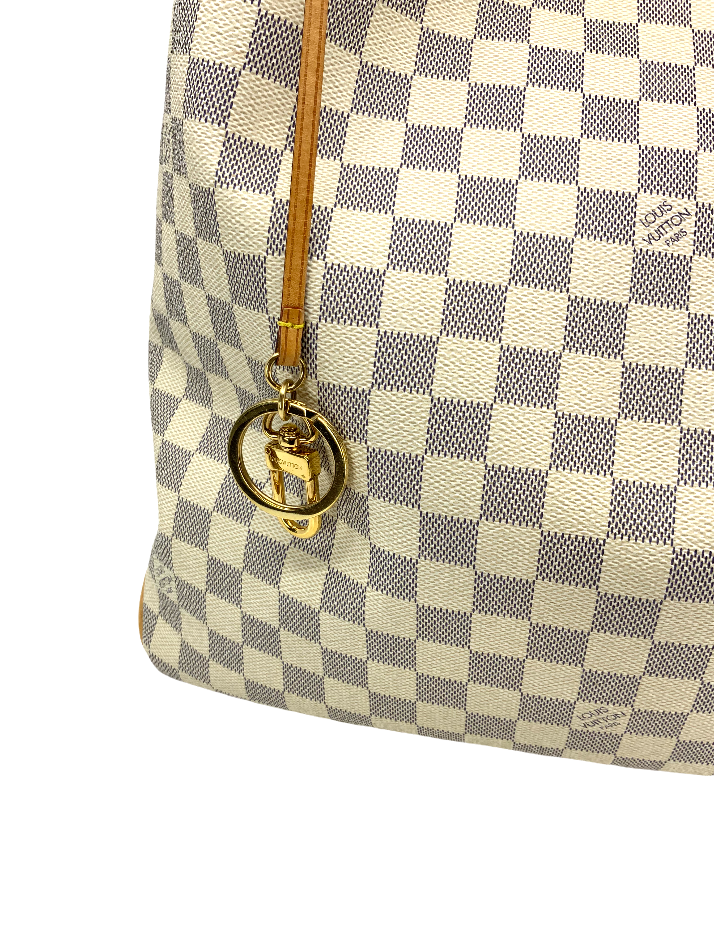 Louis Vuitton Damier Azur Canvas Delightful NM MM Handbag - Stylish Shoulder Tote for Women, Perfect for Work, Travel & Everyday Use