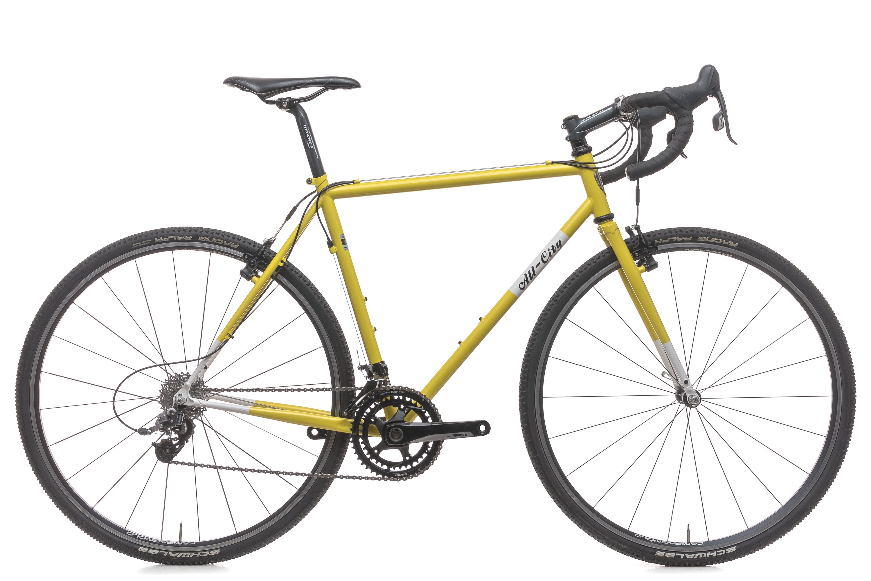 All City Macho Man 52cm Road Bike - Lightweight Aluminum Frame, 16-Speed for Men (2012 Model) | Perfect for Urban Commuting & Fitness Cycling