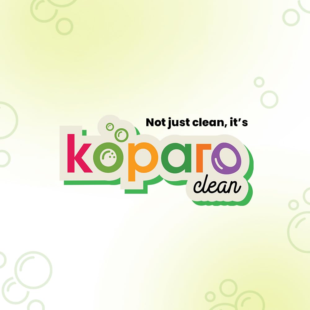 Koparo Natural Disinfectant Floor Cleaner Liquid - 2 Litres | Lime & Lemongrass Scent | Safe for Tile, Marble & Hardwood Floors | Eco-Friendly, Organic & Non-Toxic | Skin Safe, Baby & Pet Friendly | Perfect for Kitchens, Bathrooms & High-Traffic Areas
