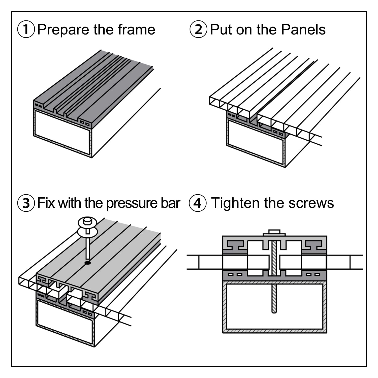 25 Pack 2' x 4' x 0.16