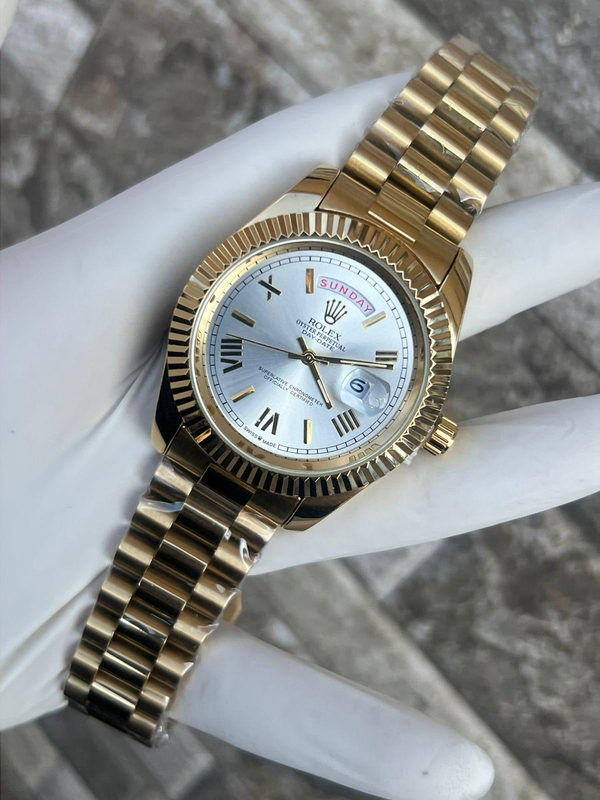 Luxury Rolex Watches with Roman Numerals - Elegant Timepieces for Men & Women | Perfect for Formal Events, Business Meetings & Special Occasions