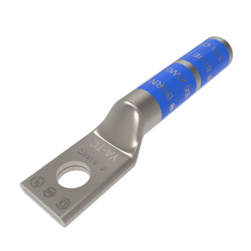 1 Hole Copper Compression Fitting, Long Barrel Type YA/YA TC, No Inspection Window - Ideal for Plumbing, HVAC, and Industrial Applications