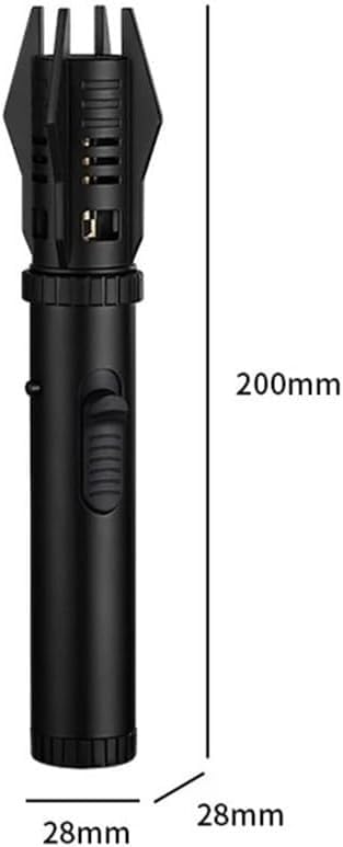 360° Windproof Butane Lighter for Outdoor & Gifts - Silver