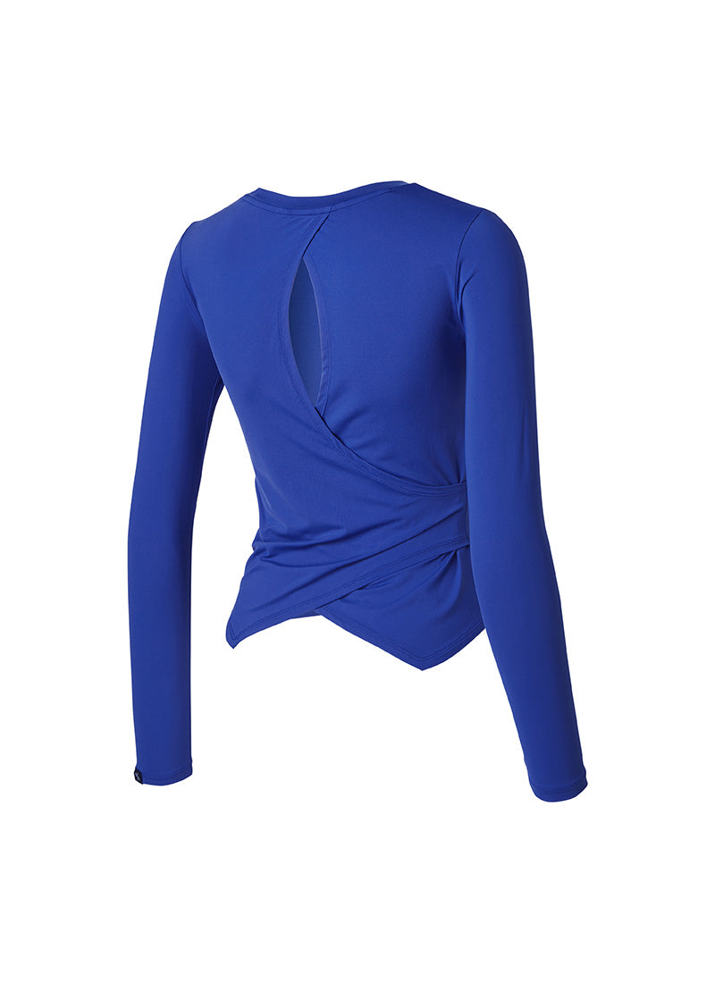 Back Open Long Sleeve Tops for Women - Sexy Cutout Blouse for Night Out & Party Wear - Perfect for Club, Date Night & Special Occasions
