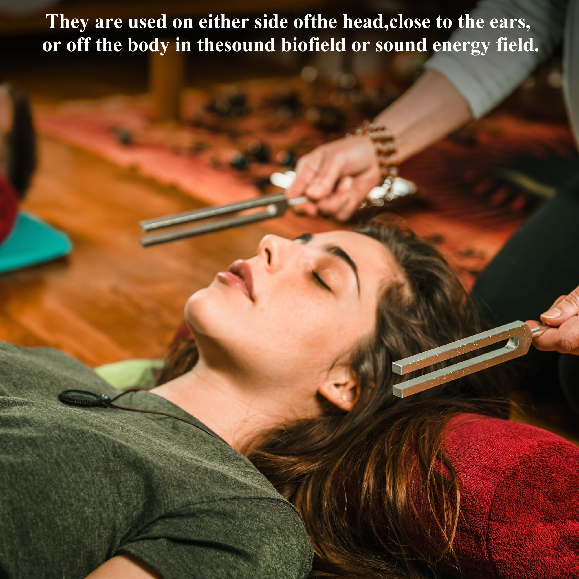 Solfeggio Tuning Fork Set - 9 Healing Sound Therapy Forks with 6 Standard & 3 Missing Frequencies - Includes Activator & Gift Box - Perfect for Meditation, Chakra Balancing, and Energy Healing