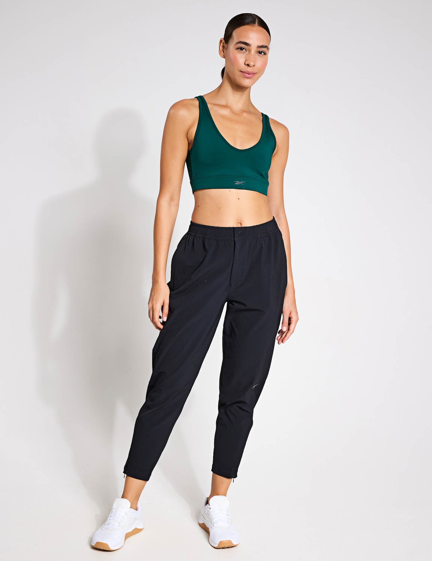 Active Collective Skystretch Woven Pant - Black | High Waist Yoga Pants for Women | Perfect for Workouts, Yoga & Lounge Wear