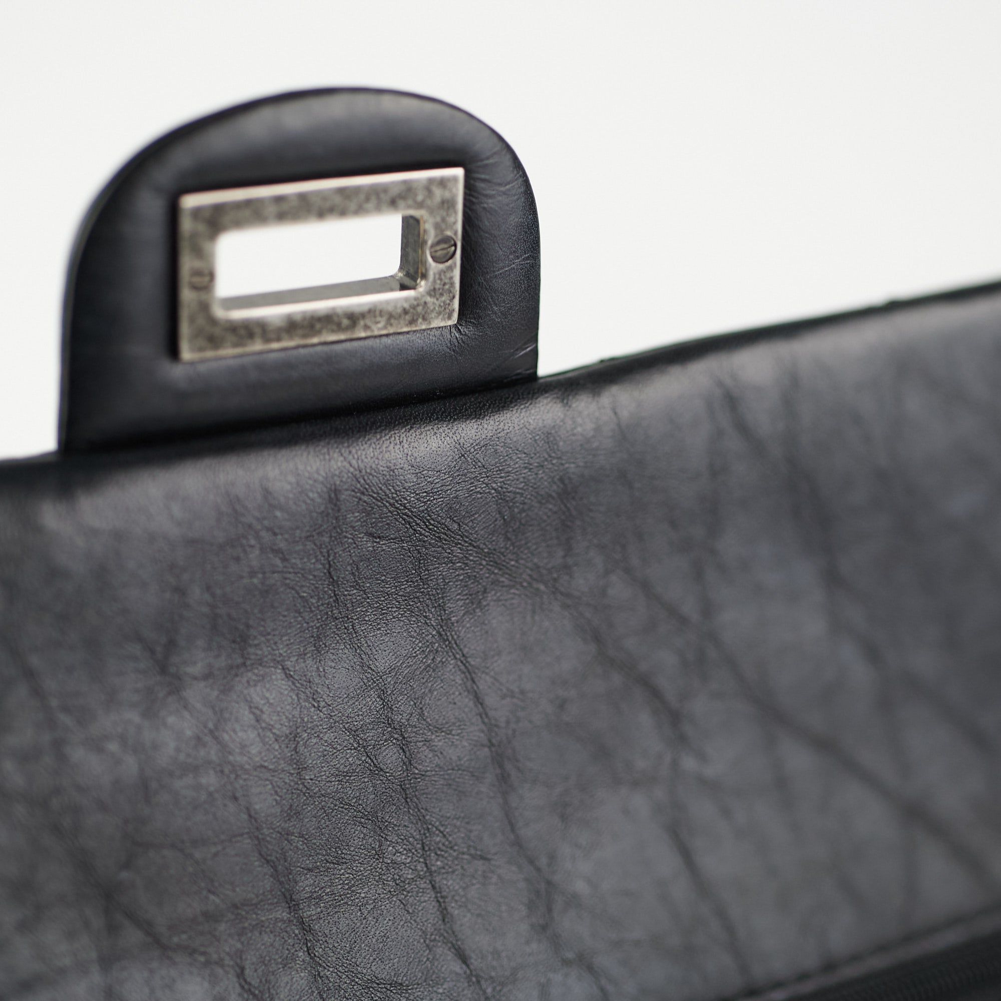 Chanel Reissue 226 Black Leather Flap Bag - Luxury Designer Handbag for Women | Perfect for Evening Events, Work & Special Occasions