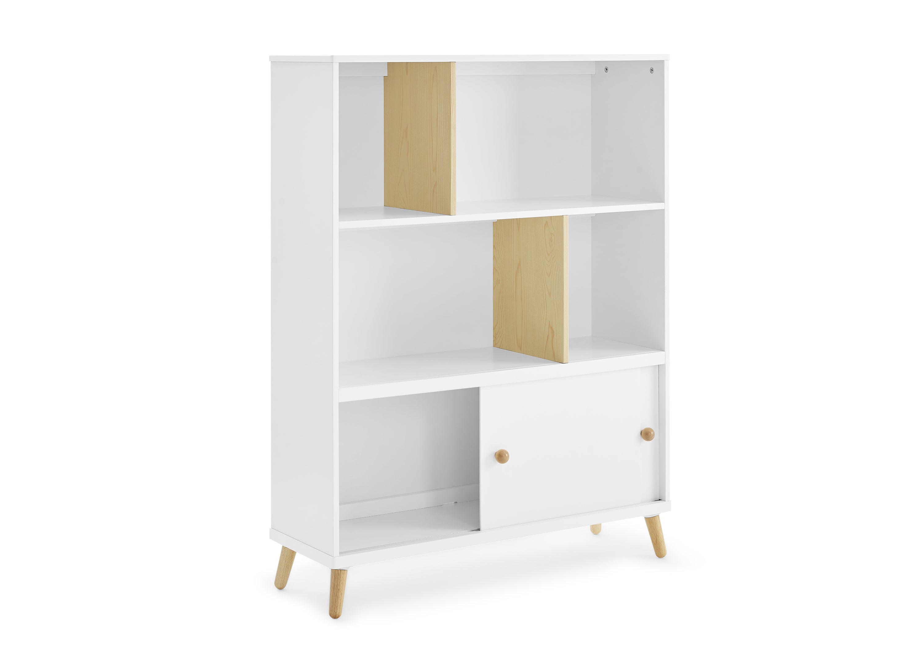 Hudson Bookcase with Greenguard Gold Certification - Modern Bookshelf for Home, Office & Library Storage