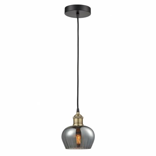 Black Antique Brass / Plated Smoke
