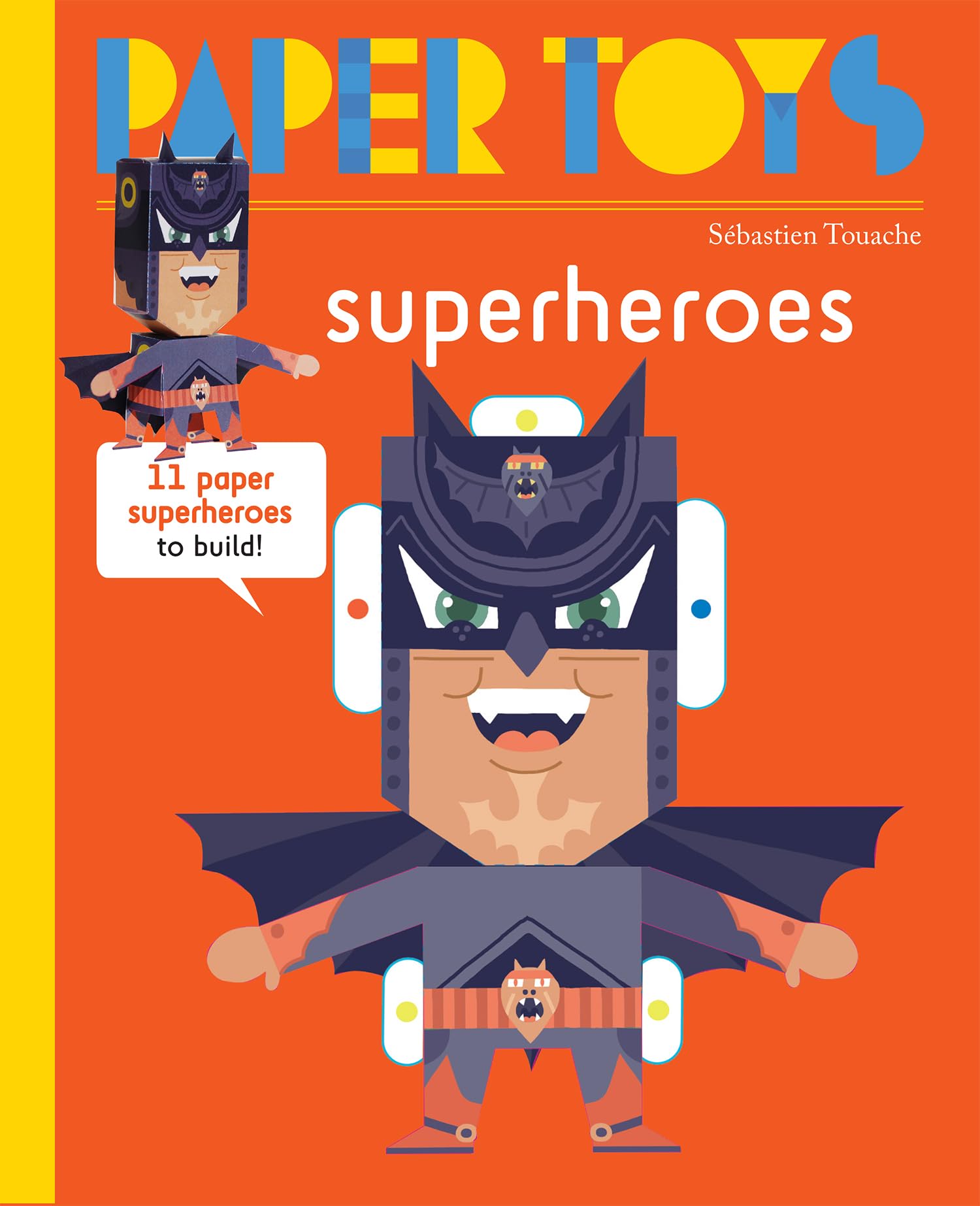 Build Your Own Superheroes - 11 DIY Paper Toy Superhero Craft Kits for Kids | Fun Creative Activity, Birthday Party Favors & Classroom Projects