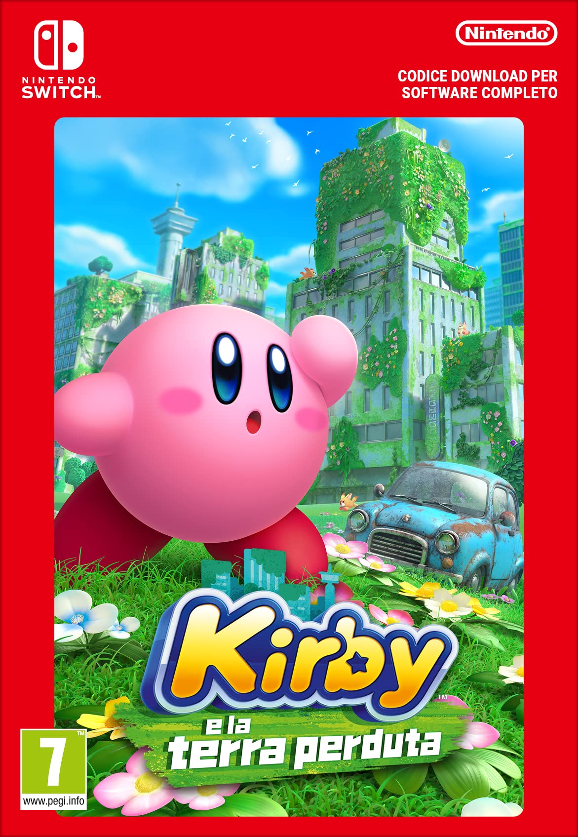 Kirby and the Forgotten Land Standard Edition | Nintendo Switch Download Code - Fun Adventure Game for Kids & Family Game Night