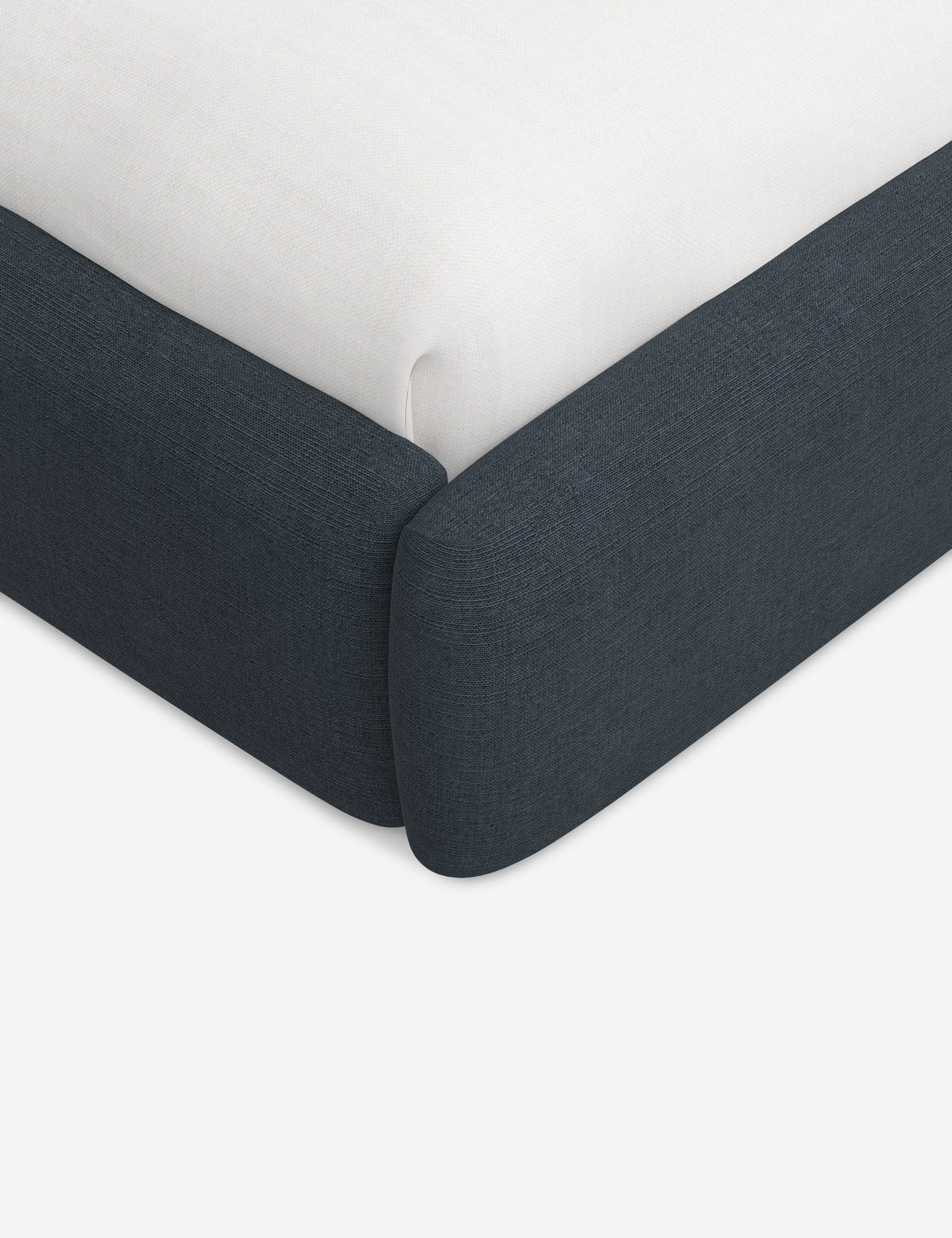 Courtet Platform Bed Frame - Modern Minimalist Wooden Bed with Storage - Perfect for Small Bedrooms, Guest Rooms & Studio Apartments
