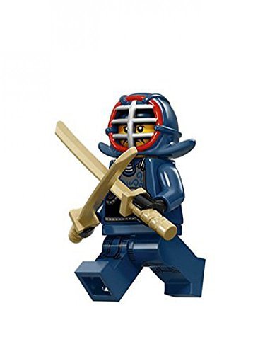 LEGO Series 15 Collectible Minifigure 71011 - Kendo Fighter | Limited Edition LEGO Minifigures for Collectors & Display | Perfect for LEGO Fans, Toy Collections & Home Decor