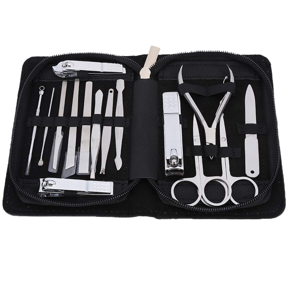 Professional Pedicure Tool Set - Callus Remover, Dead Skin File, Foot Planing Tool, Stainless Steel Nail Clipper & Cuticle Nipper - Perfect for Home Spa, Salon & Foot Care (6-Piece Set)