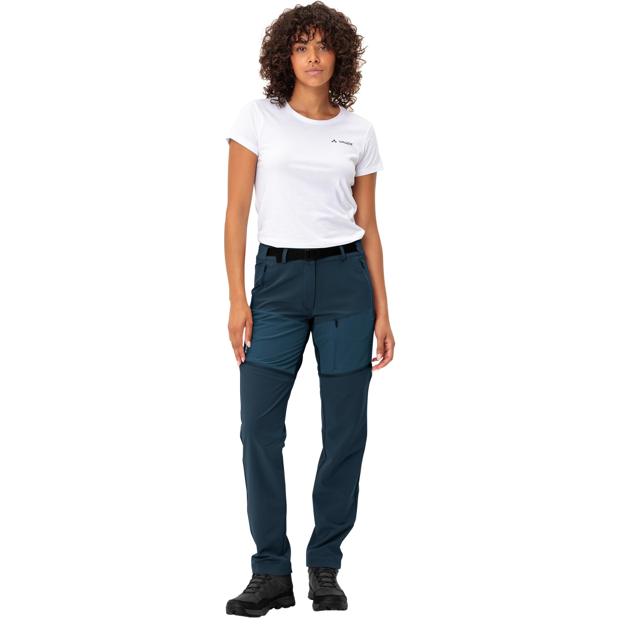 VAUDE Women's Elope ZO Pants - Lightweight Hiking & Travel Pants for Outdoor Adventures, Camping & Trekking