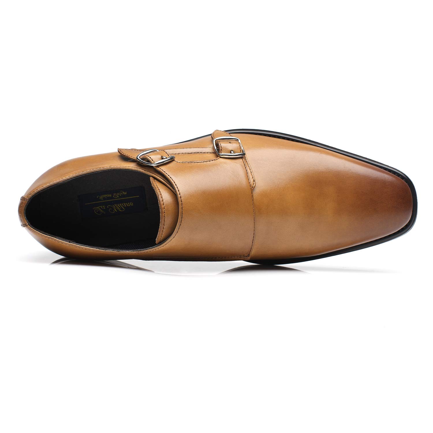 Men's Classic Oxford Dress Shoes - Lace Up Formal Leather Shoes for Business & Weddings | Plain Toe Modern Style for Office & Special Occasions