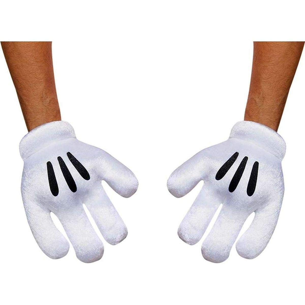 Disney Mickey Mouse Adult Gloves - Officially Licensed Costume Accessory for Halloween, Cosplay, and Theme Parties - Warm & Comfortable Winter Gloves for Men & Women