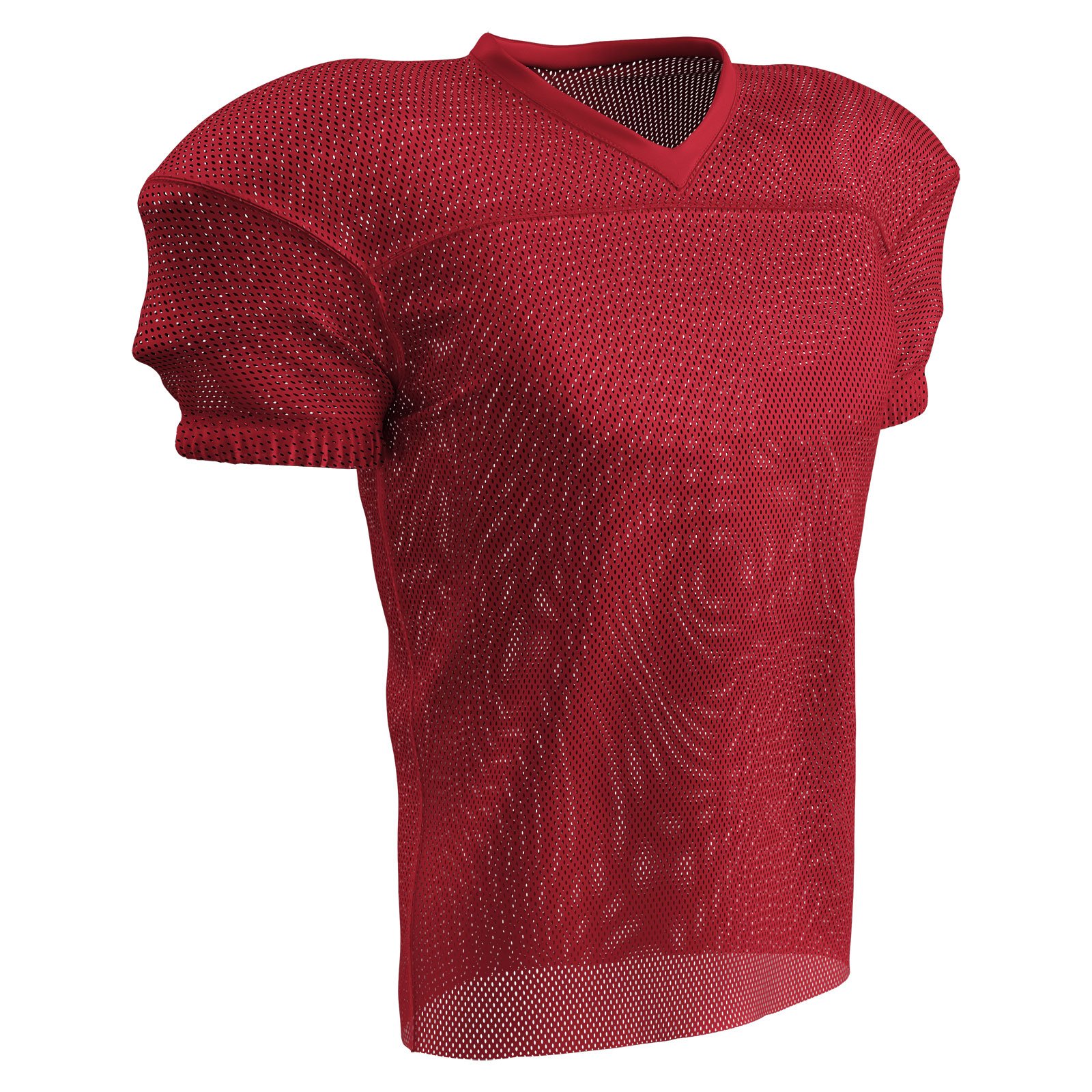 Champro Fire Youth Football Jersey - Scarlet Red - Lightweight & Breathable for Comfortable Play - Perfect for Youth Football Games, Practice, and Team Sports