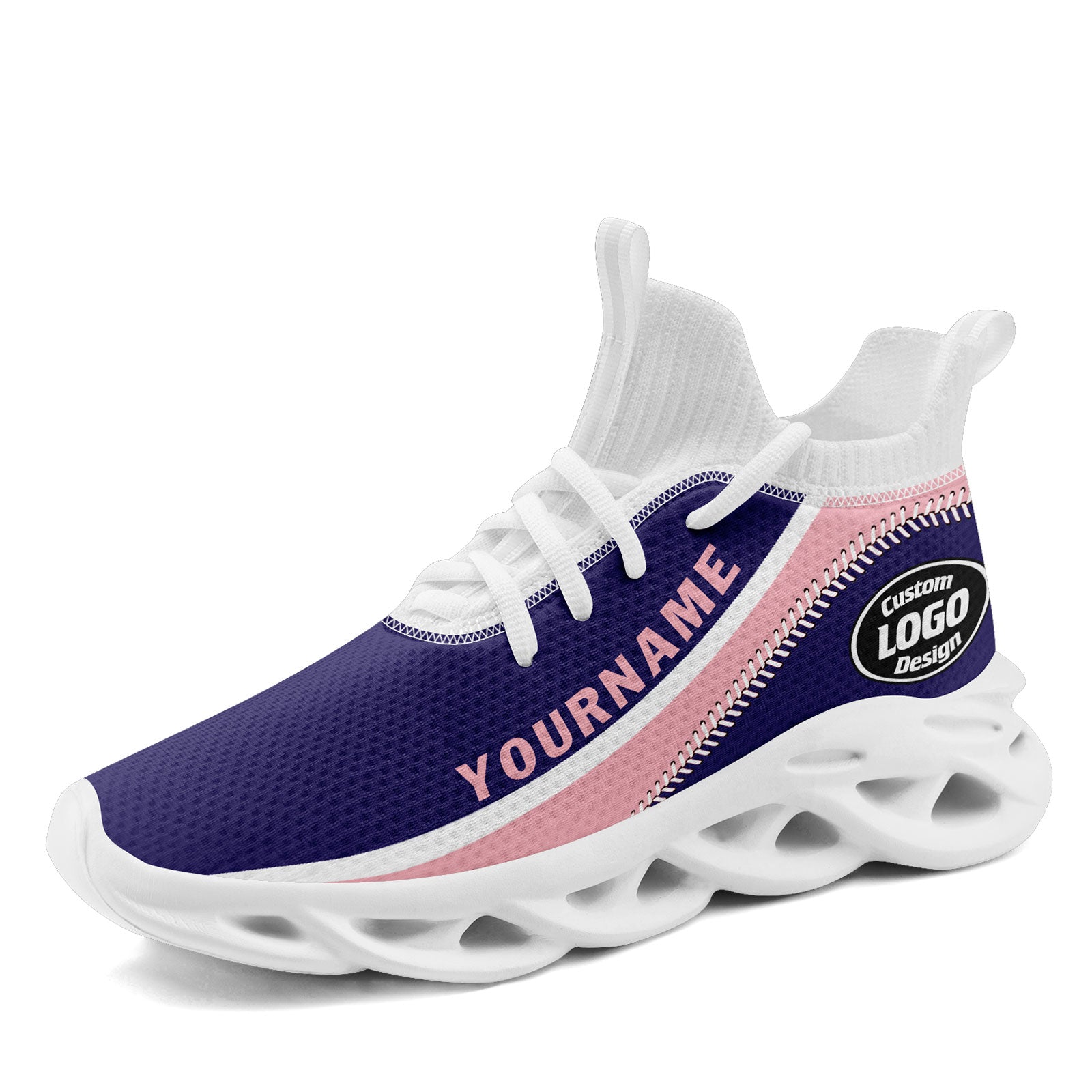 Custom Maxsoul Personalized Sneakers - Breathable Lightweight Running Shoes for Men & Women (Model FN030A D028015) - Perfect for Jogging, Gym Workouts & Casual Wear