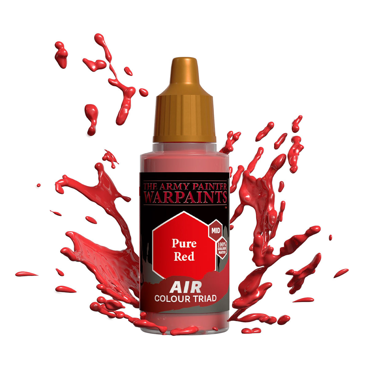 Warpaints Air: Pure Red - High-Quality Vegan Makeup for Professional & Everyday Use - Perfect for Cosplay, Halloween & Special Effects