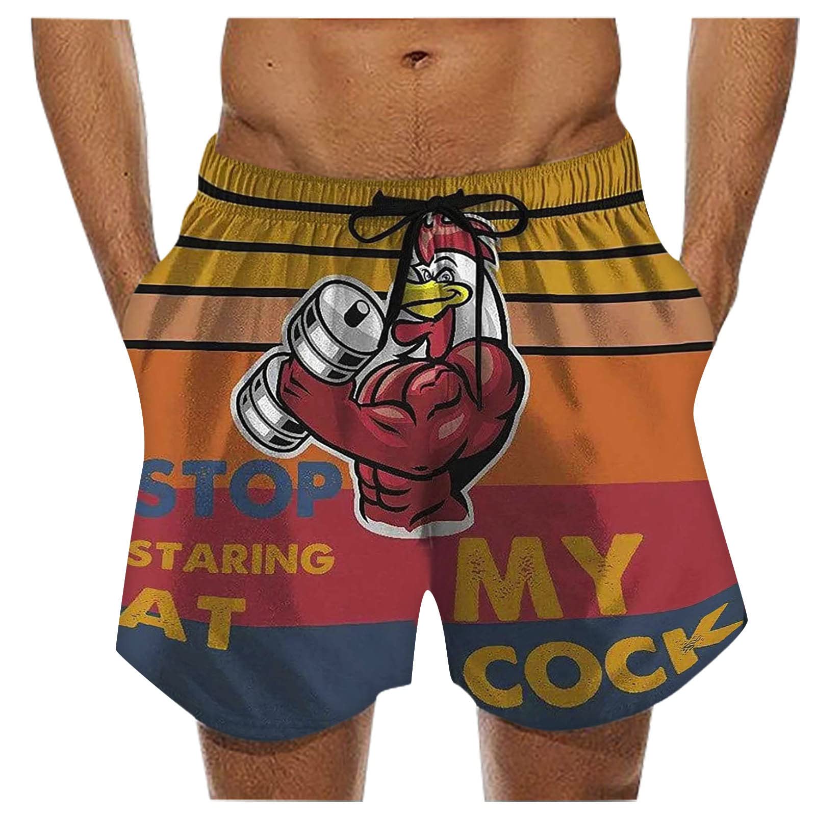 **TWGONE Men's Quick Dry Swim Trunks - Lightweight Beach Swimming Shorts with Drawstring for Surfing, Running & Water Sports | Perfect for Pool, Vacation & Outdoor Activities**