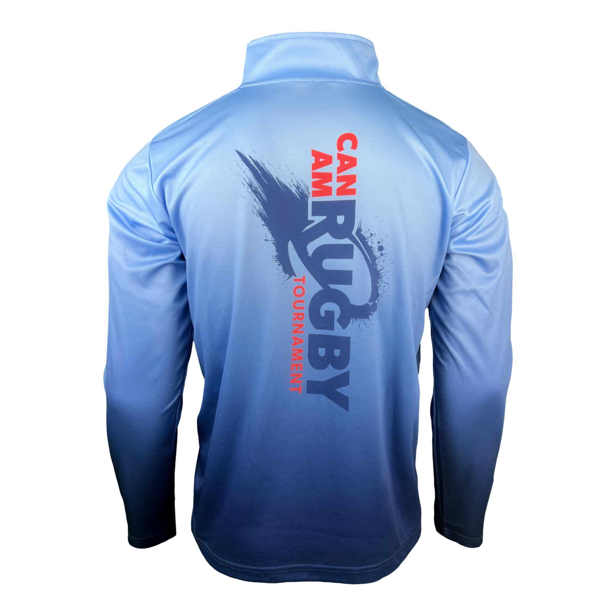 Can Am Rugby Quarter Zip Pullover - Men's Performance Athletic Shirt for Rugby & Training - Breathable & Comfortable for Sports & Casual Wear