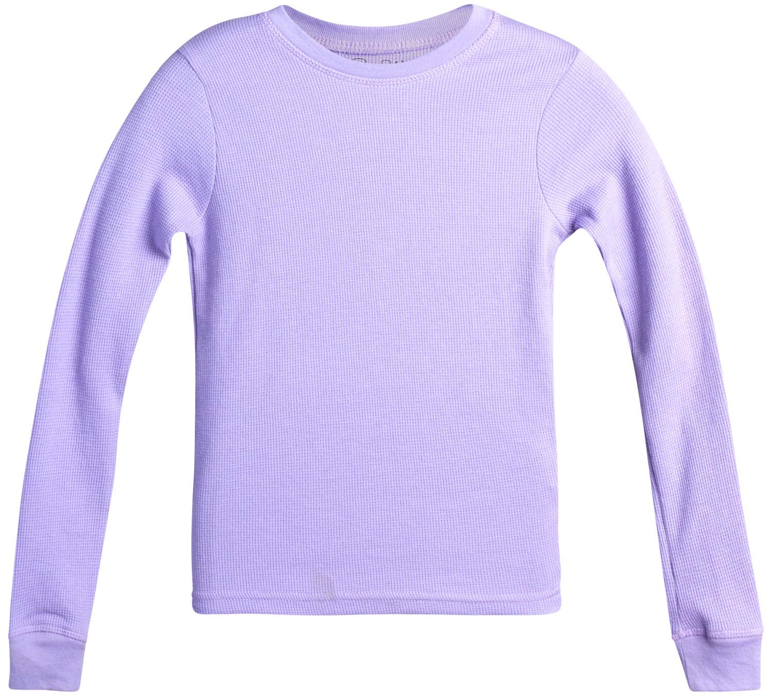 Rene Rofe Girls' Thermal Underwear Set - 4 Piece Waffle Knit Top & Long Johns (2T-16) | Warm Winter Base Layer for Kids | Perfect for Snow Play, Skiing & Cold Weather Activities