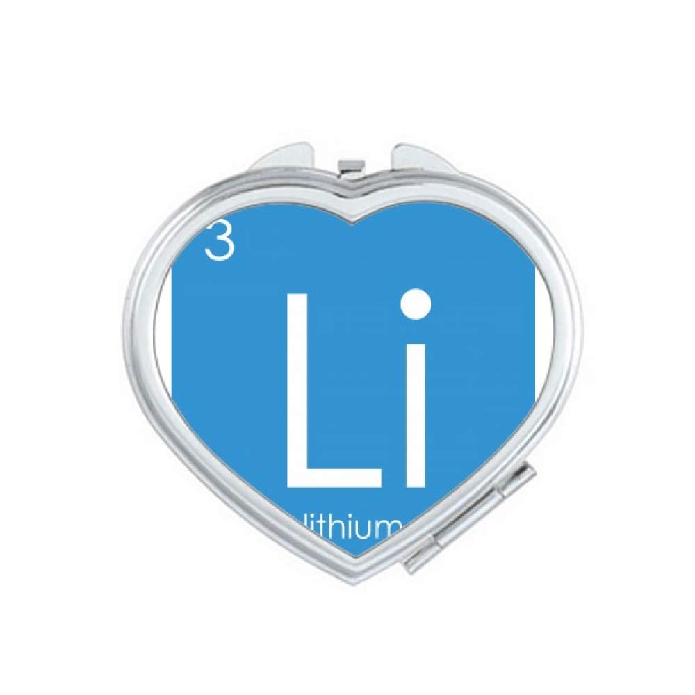 Lithium Li Pocket Mirror - Portable Travel Makeup Mirror for On-the-Go