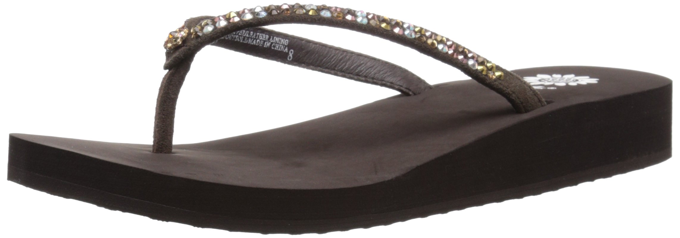 Yellow Box Women's Jello Sandals - Comfortable Summer Flip Flops with Cushioned Footbed | Perfect for Beach, Pool, and Casual Outings