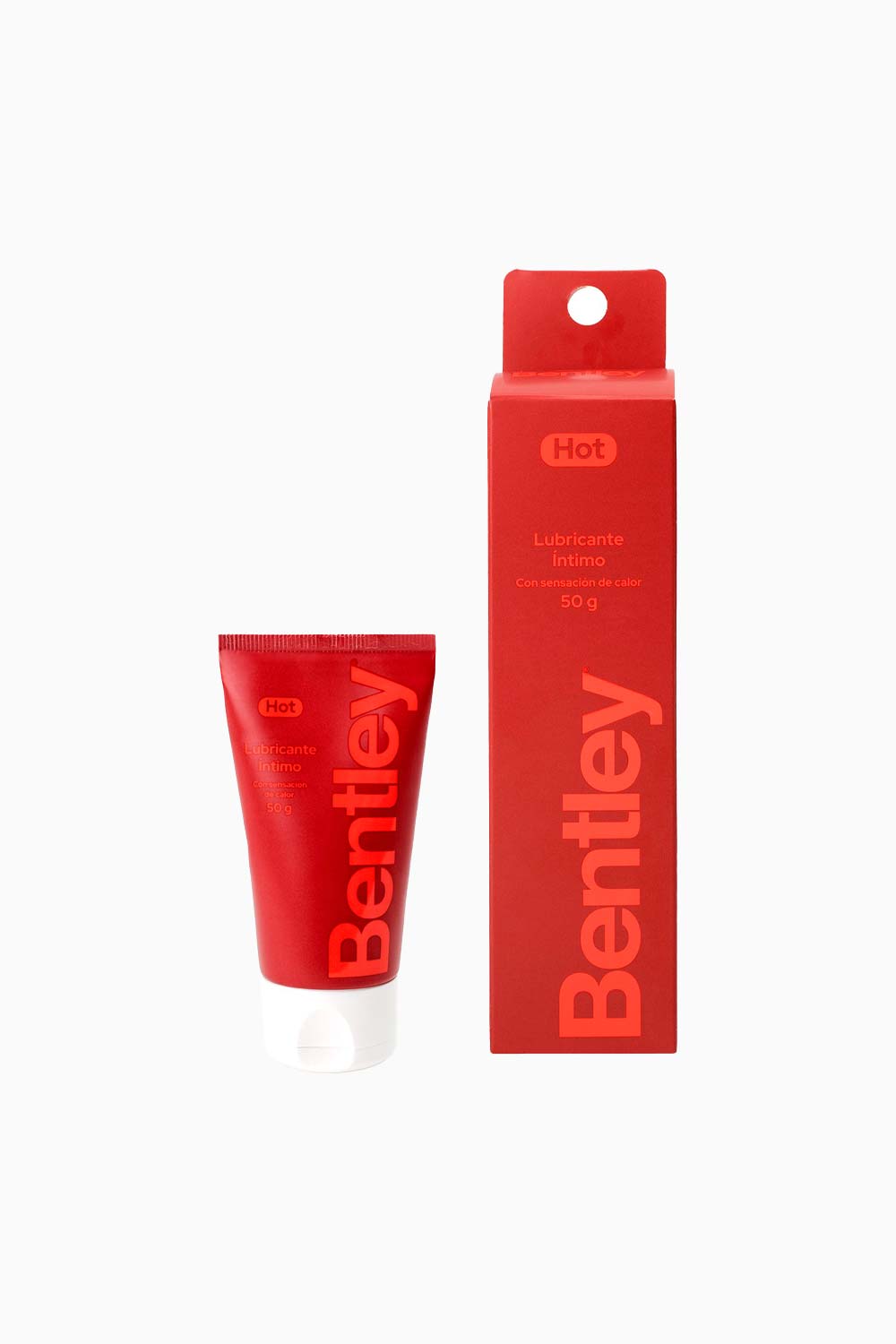 BENTLEY HOT Water-Based Personal Lubricant 50g - Long-Lasting & Hypoallergenic for Enhanced Intimacy & Comfort
