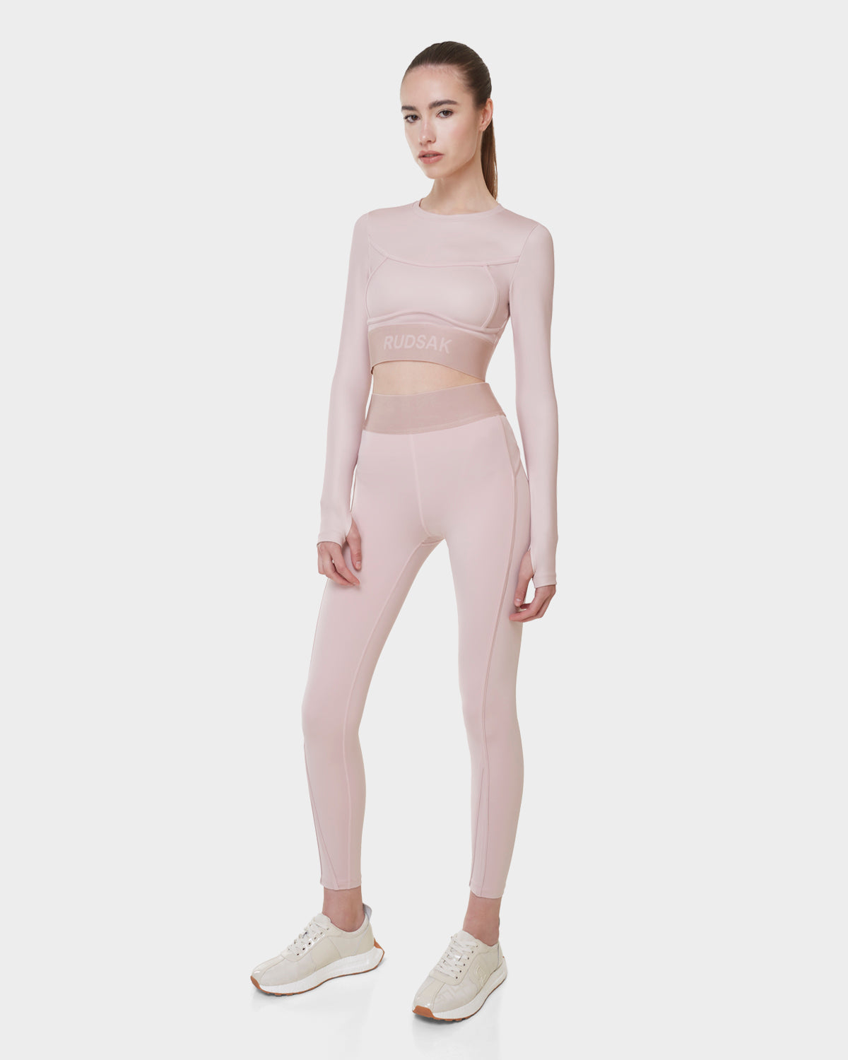 DOREEN L523016T Soft Pink Women's Casual T-Shirt - Comfortable & Stylish for Everyday Wear, Workouts, and Outings