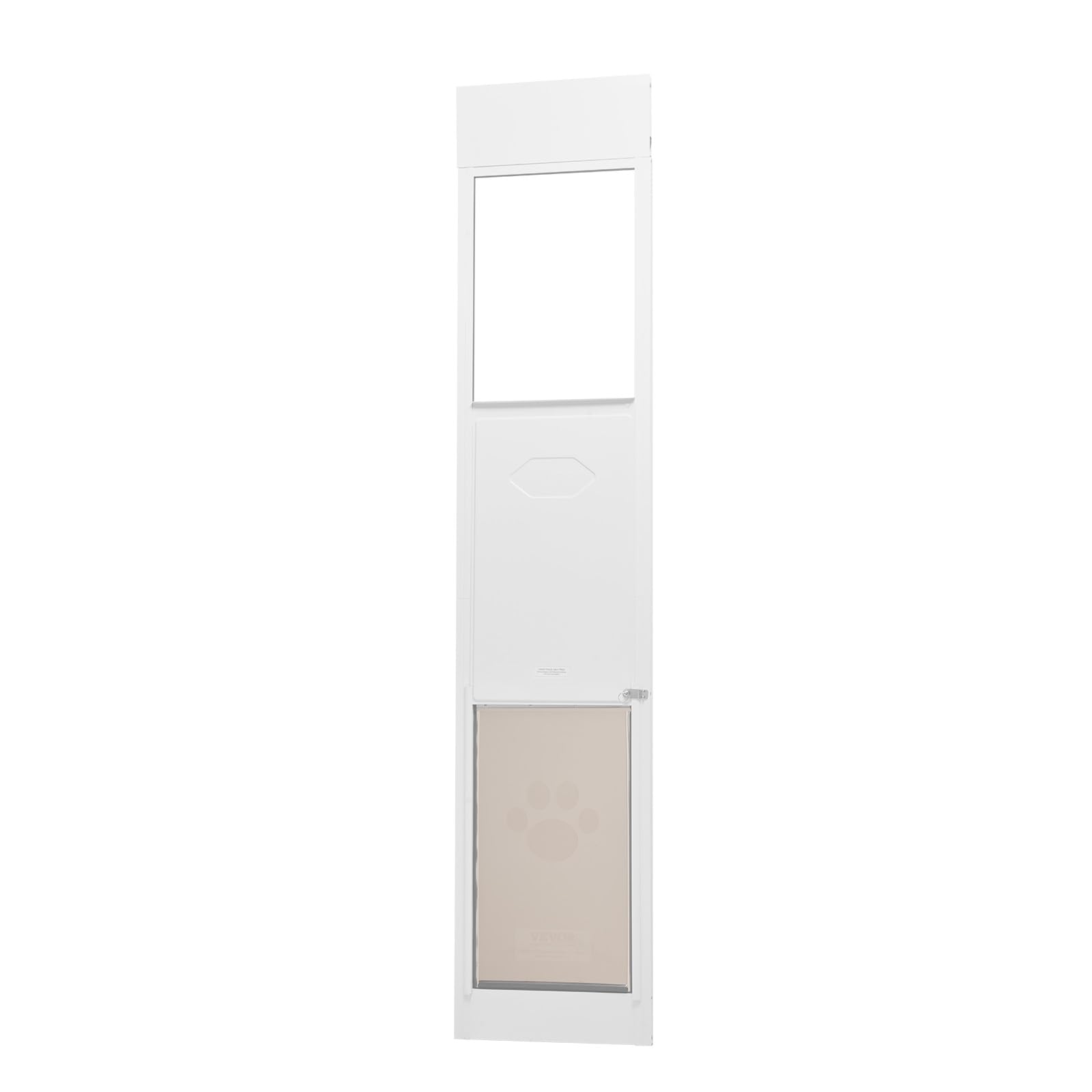 VEVOR Adjustable Dog Door for Sliding Glass Doors - 75 7/8