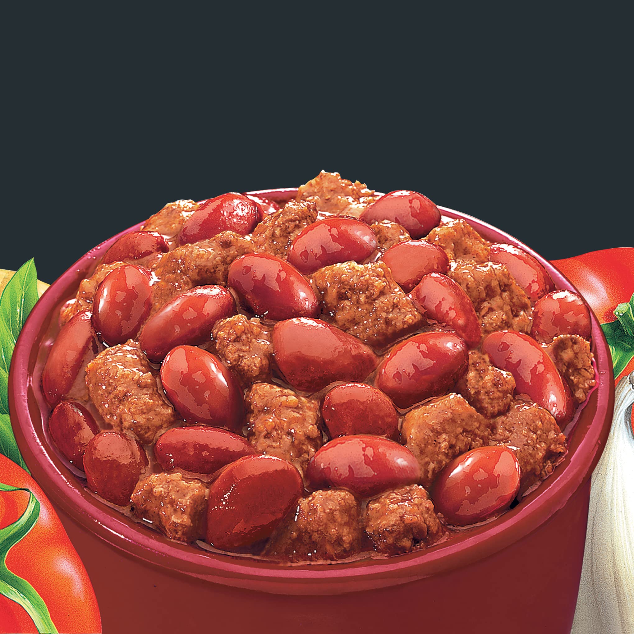 Dennison Chili With Beans - 15 Oz Cans (Pack of 12) | High Protein Canned Chili for Camping, Emergency Food & Quick Meals