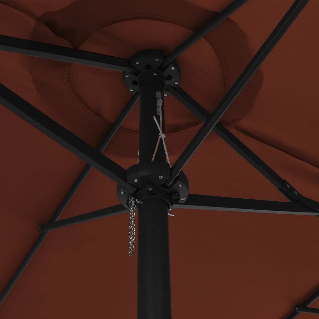 Premium Outdoor Patio Umbrella with Durable Aluminum Pole - 181.1